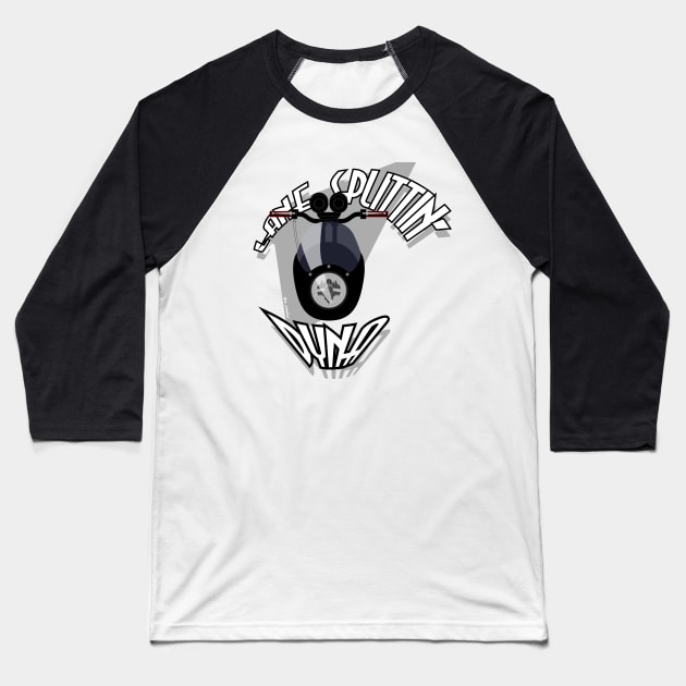 Lane Splittin DYNA v2 Baseball T-Shirt by the_vtwins